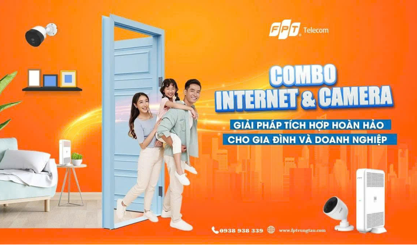 COMBO INTERNET & CAMERA FPT – GIẢI PHÁP TÍCH HỢP HOÀN HẢO