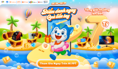 Chương trình “Điểm danh - Nhận quà” trên Hi FPT