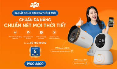 FPT Camera SE 3 Ra Mắt – Nút Gọi Thông Minh, Lắp Đặt Bluetooth, An Tâm Tuyệt Đối